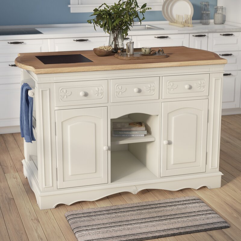 Darby Home Co Hofmeister Kitchen Island Reviews Wayfair