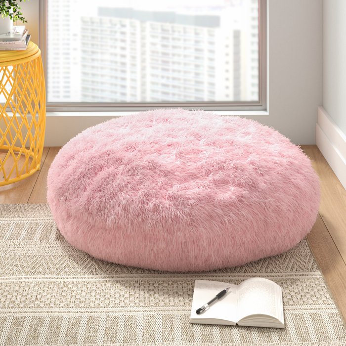 Hashtag Home Elijah Pouf Floor Pillow Reviews Wayfair