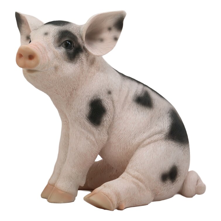 Handmade Glass Pig Piglet ~ Animal ~ Unique Gift Free Postage