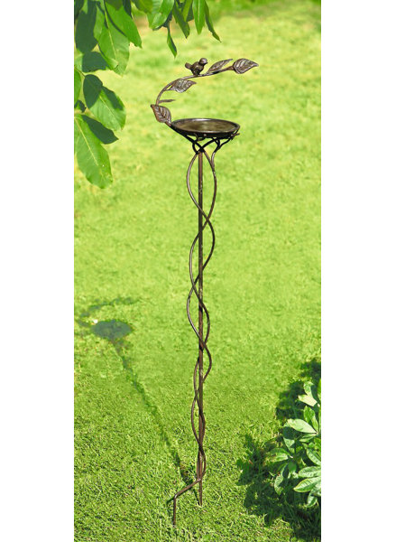 Piersurplus Garden Stake Tray Bird Feeder Wayfair