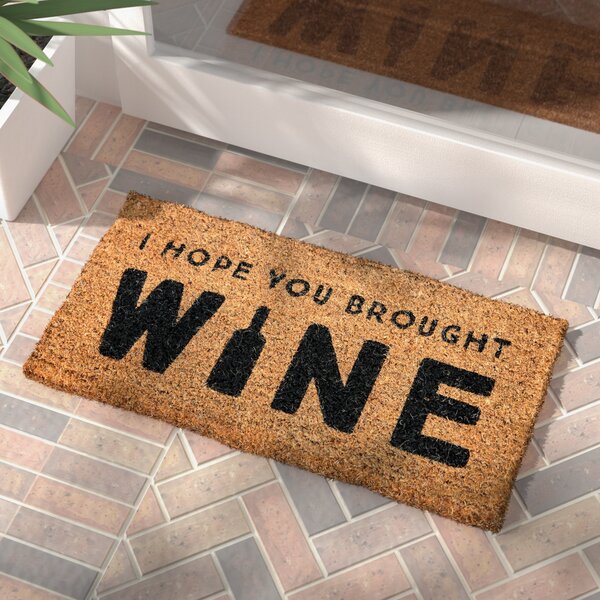 Wine Doormat Wayfair