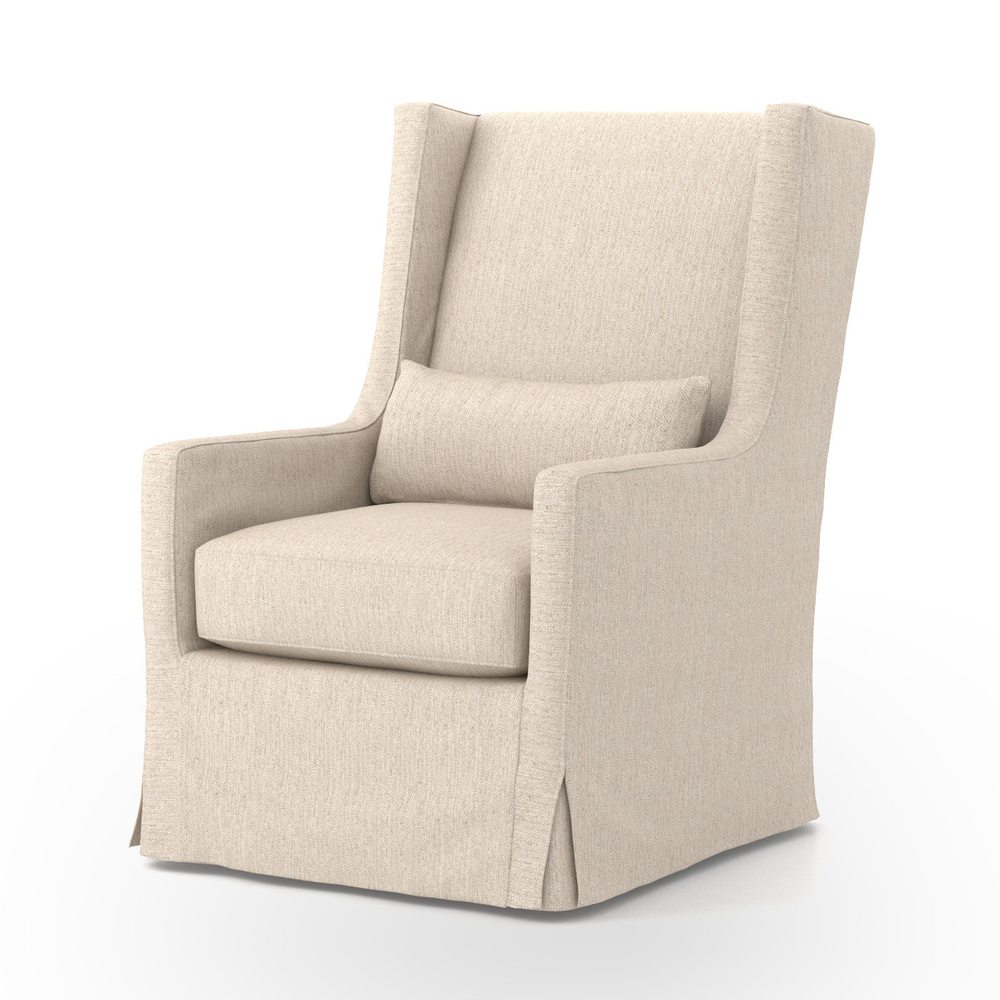 wingback swivel rocker