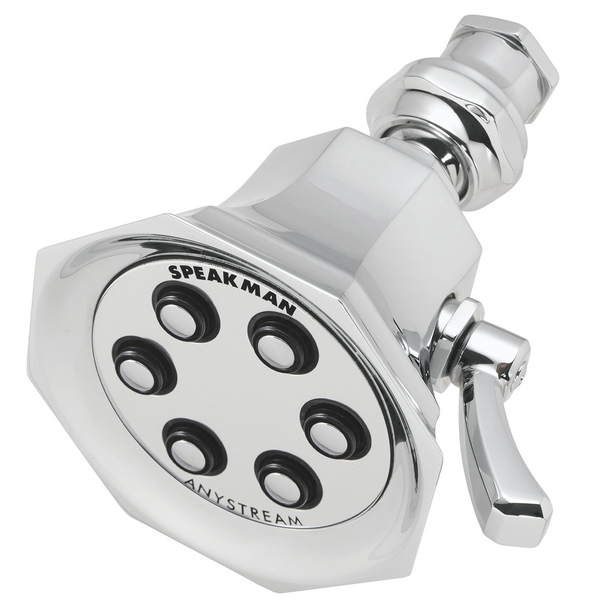 Speakman Vintage 6 Jet 1 75 Gpm Multi Function Adjustable Shower Head Reviews Wayfair
