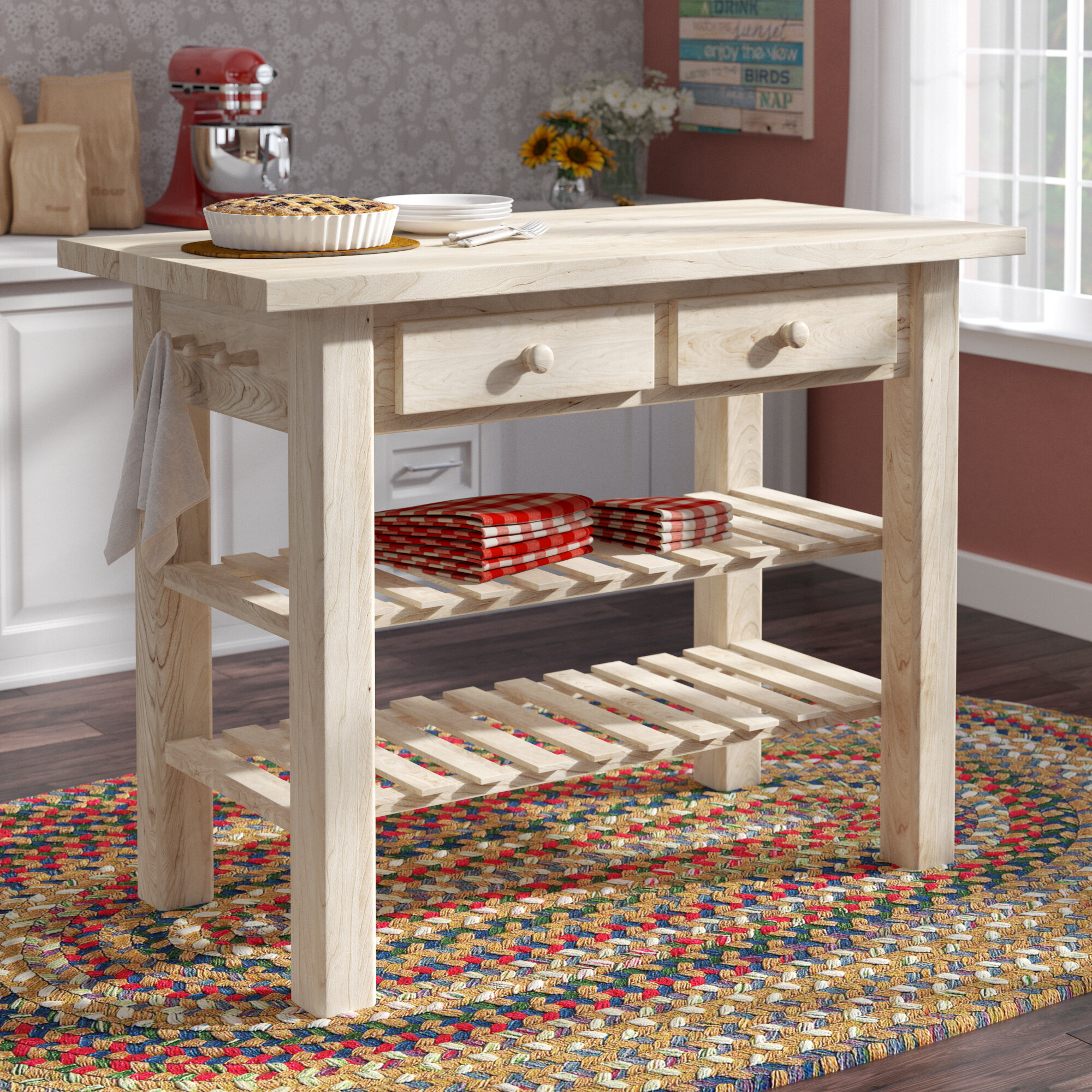 Unfinished Kitchen Islands Carts You Ll Love In 2020 Wayfair