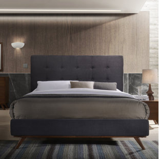 Go to store & view more images Dunouragan Century Upholstered Platform Bed by Corrigan Studio