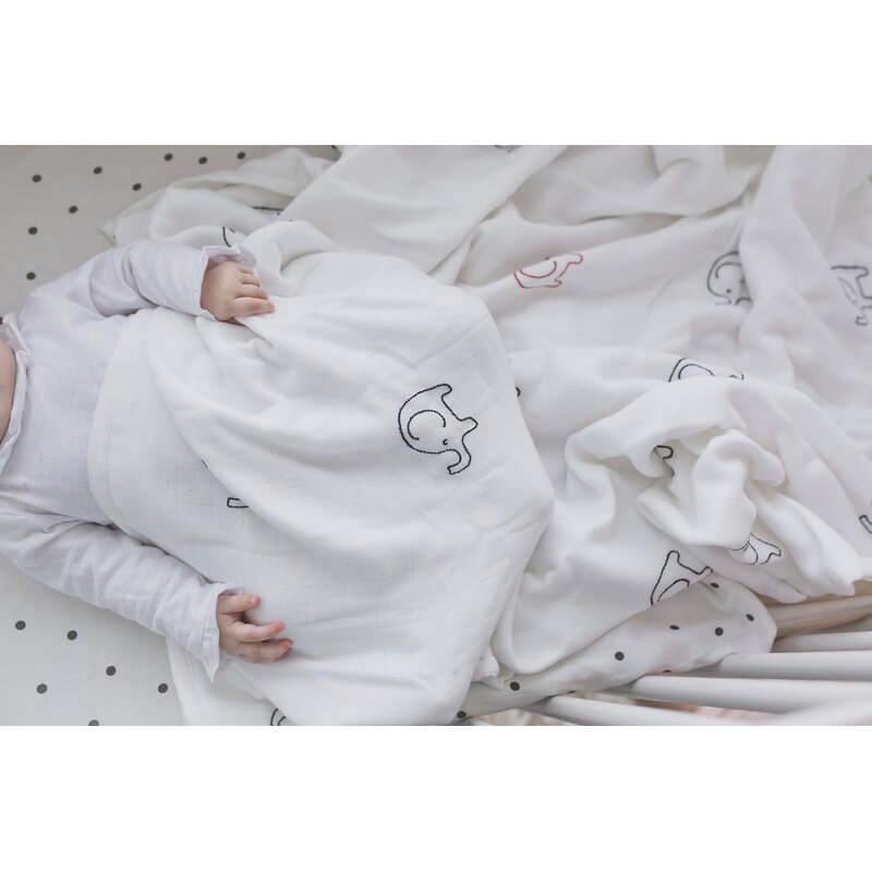 organic cotton muslin blanket