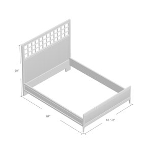 Hughes Panel Bed by Canora Grey