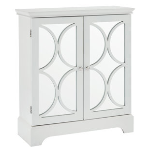 Go to store & view more images Melfa Mirrored Accent Cabinet by House of Hampton