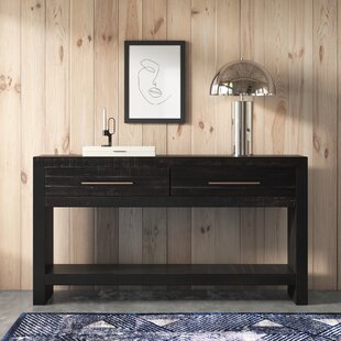 26 inch console table