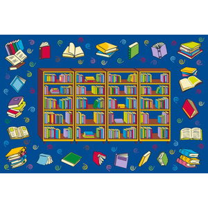 Fun Time Reading Time Area Rug