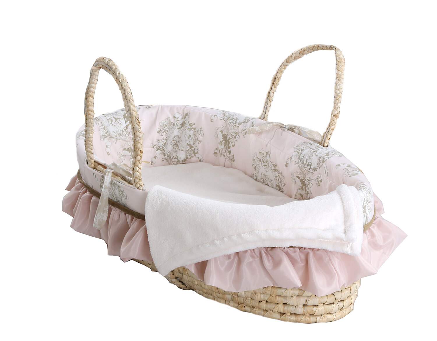 Harriet Bee Krol Moses Basket With Bedding Wayfair Ca