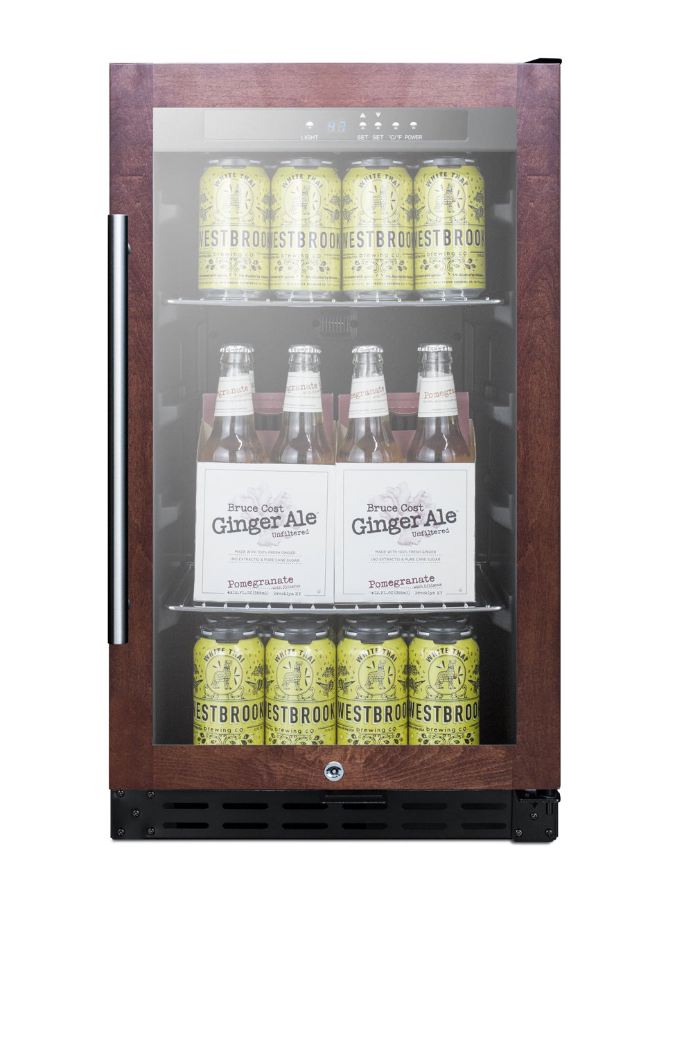 Summit Appliance 108 Cans (12 oz.) Freestanding Beverage Refrigerator