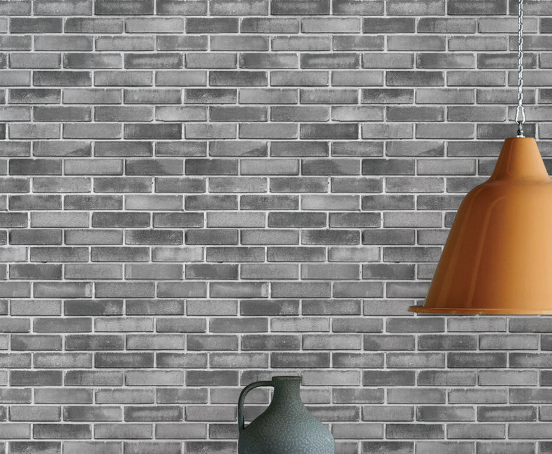 Williston Forge Claborn Cement Brick Peel And Stick Wallpaper
