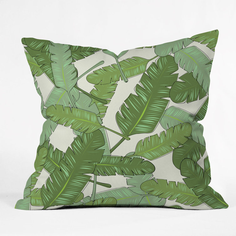 banana leaf pillows