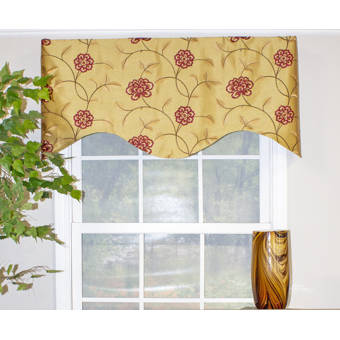 August Grove Heritage House Gathered 72 Window Valance Wayfair