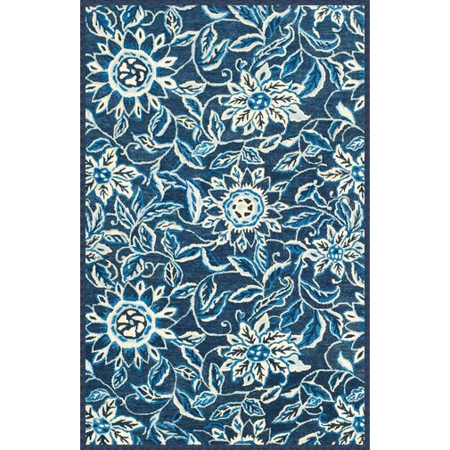 Lauren Ralph Lauren Marseilles Handwoven Flatweave Blue Area Rug | Wayfair