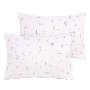 1800 Toddler Pillow Case Set Ultra Soft Pillowcase Set of 2 Pillowcases 13"x18" 