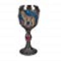 Disney Showcase Beauty & The Beast Stained Glass Scenes Chalice Goblet Cup 7" 