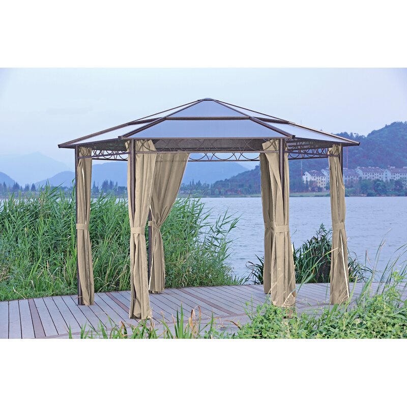 Dakota Fields Creston 4m x 2m Aluminium Patio Gazebo | Wayfair.co.uk