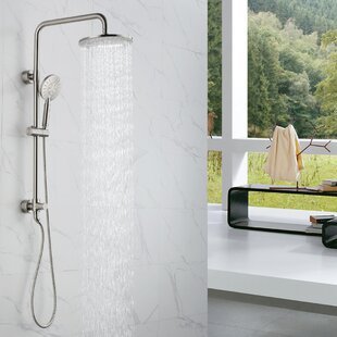 Practical Design Adjustable 6 Modes Handheld Shower Head Bathroom Top Sprayer for Home Bathroom Supplies 