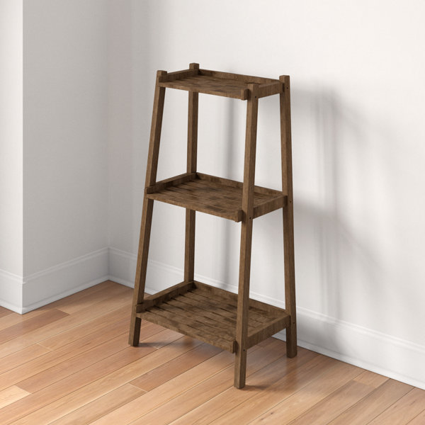 Barn Wood Ladder Shelf Wayfair Ca