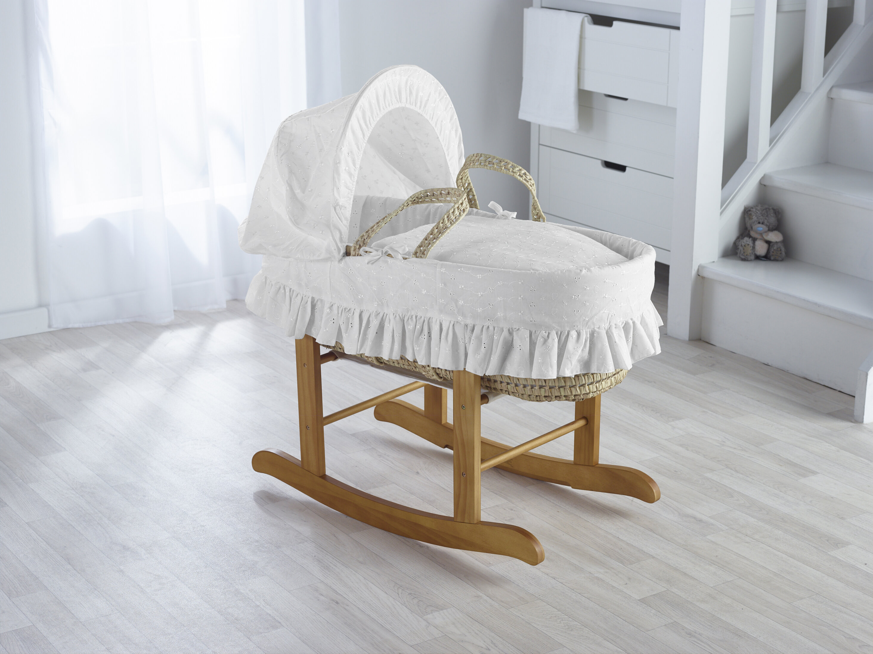 moses basket side padding