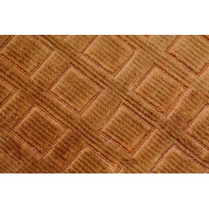 Westley Hand-Hooked Copper Area Rug