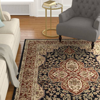East Urban Home Dawn At Isawa In Kai Province Black Pink Gray Area Rug Wayfair