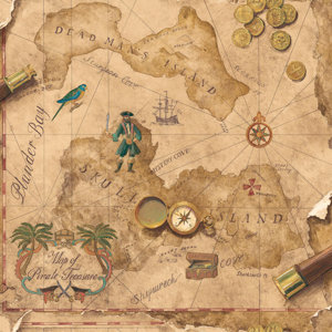 Brothers and Sisters V Pirates Map 33' x 20.5