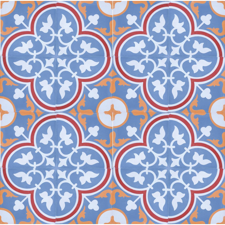 Rustico Tile Stone Mealu 8 X 8 Cement Vintage Floor Use Tile Wayfair