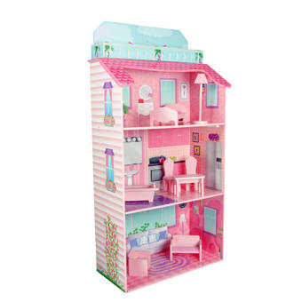 american plastic toys delightful dollhouse