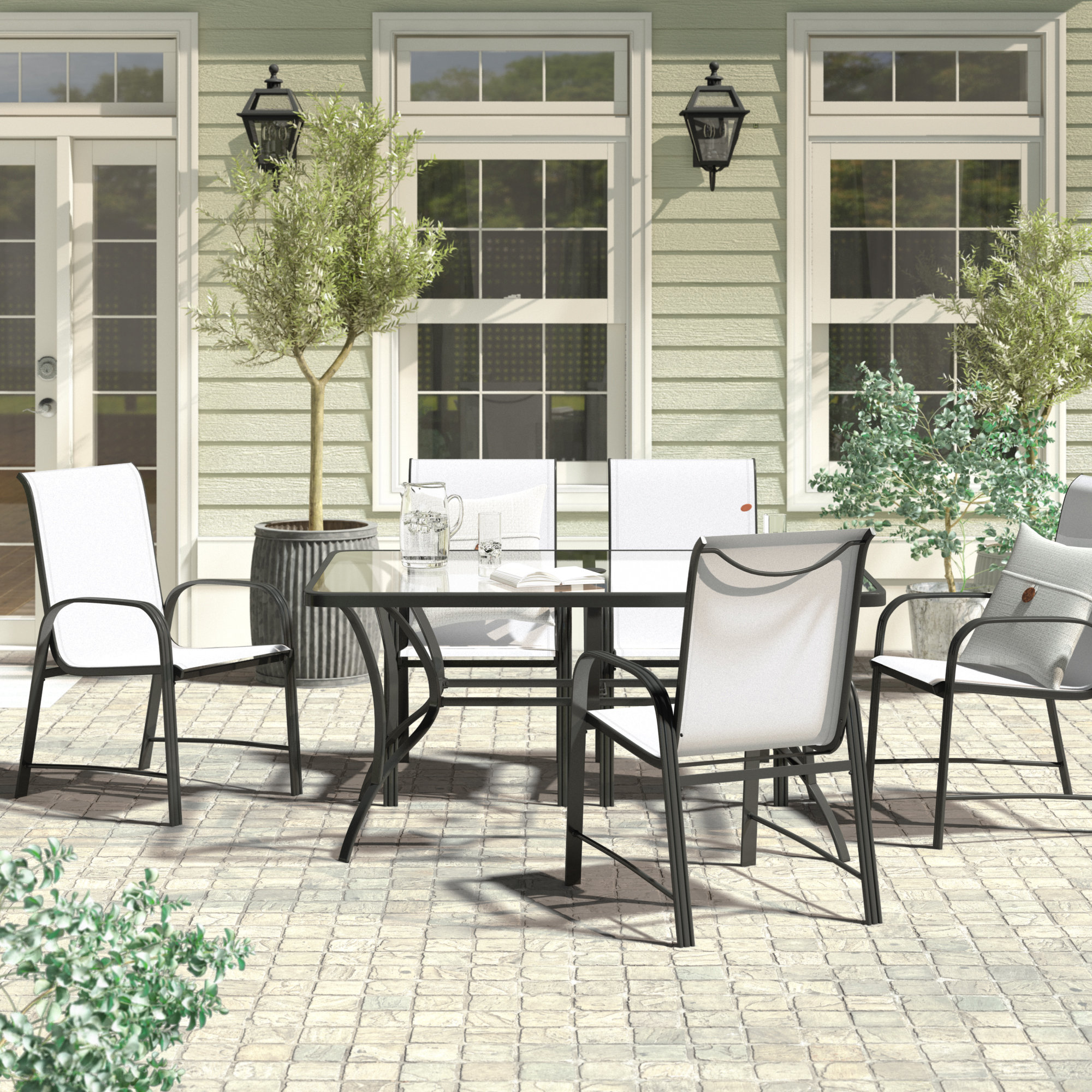 7 Piece Patio Set Wayfair
