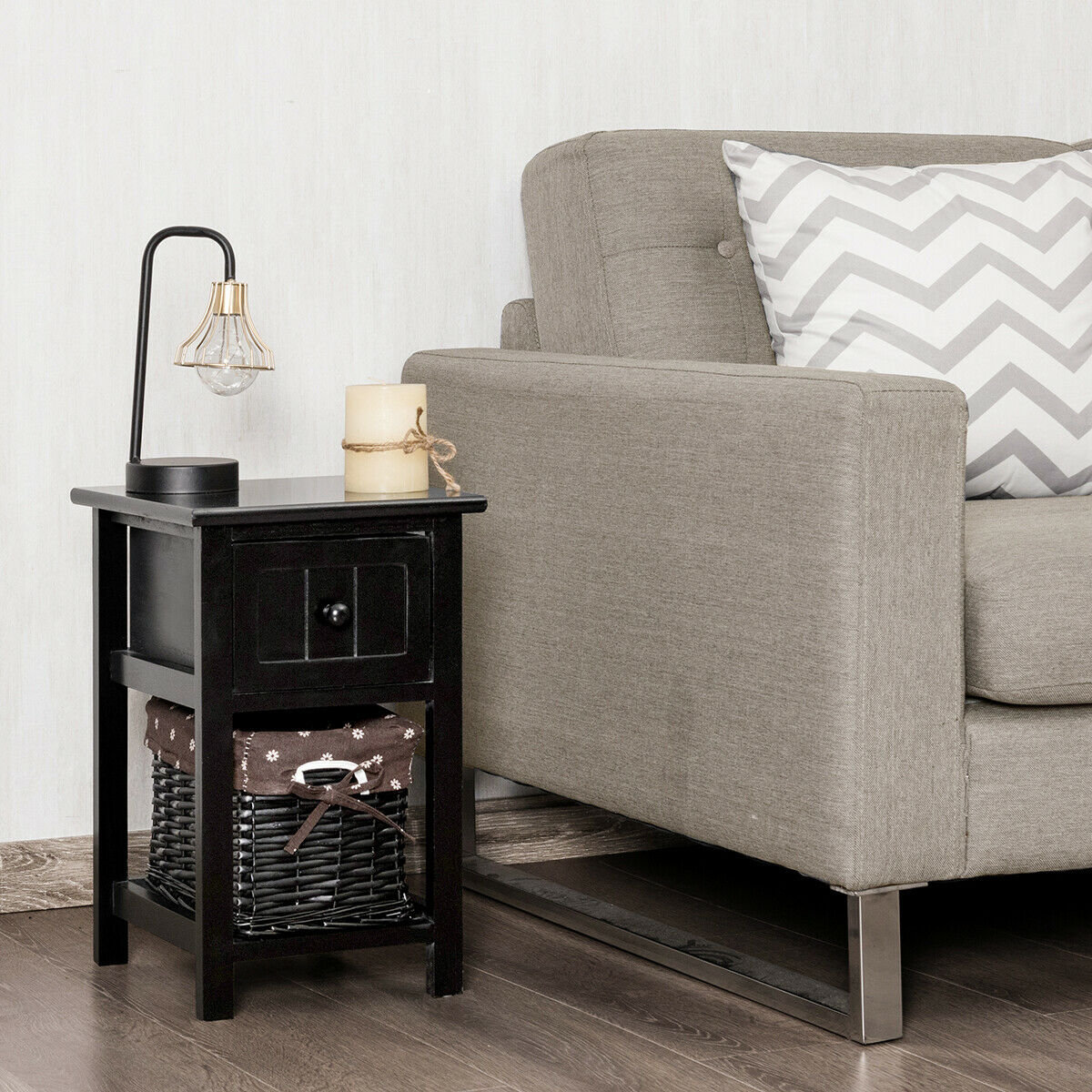 Red Barrel Studio Oakgrove 1 Drawer Nightstand Reviews Wayfair