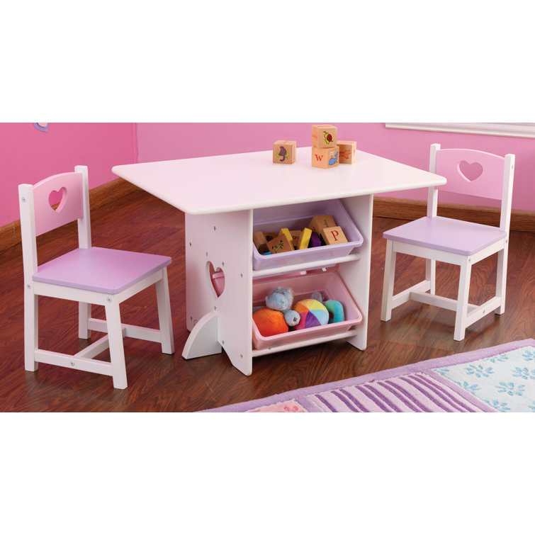 kidkraft heart table