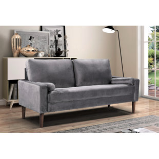 crushed velvet kids sofa