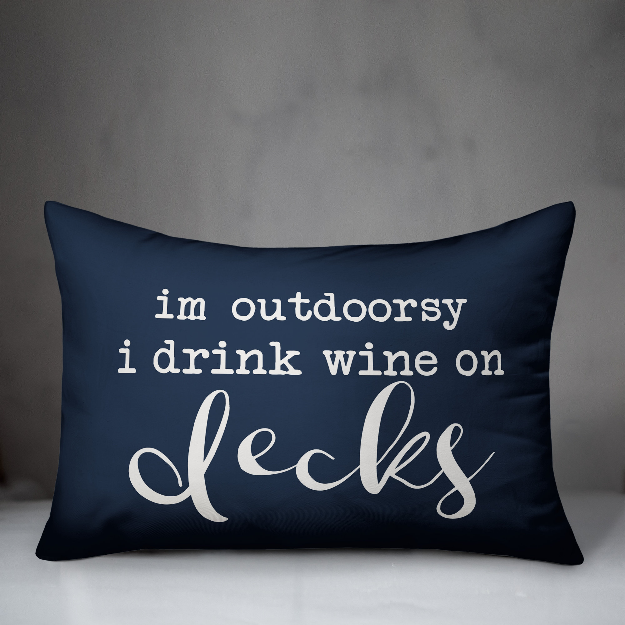 wine pillow covers