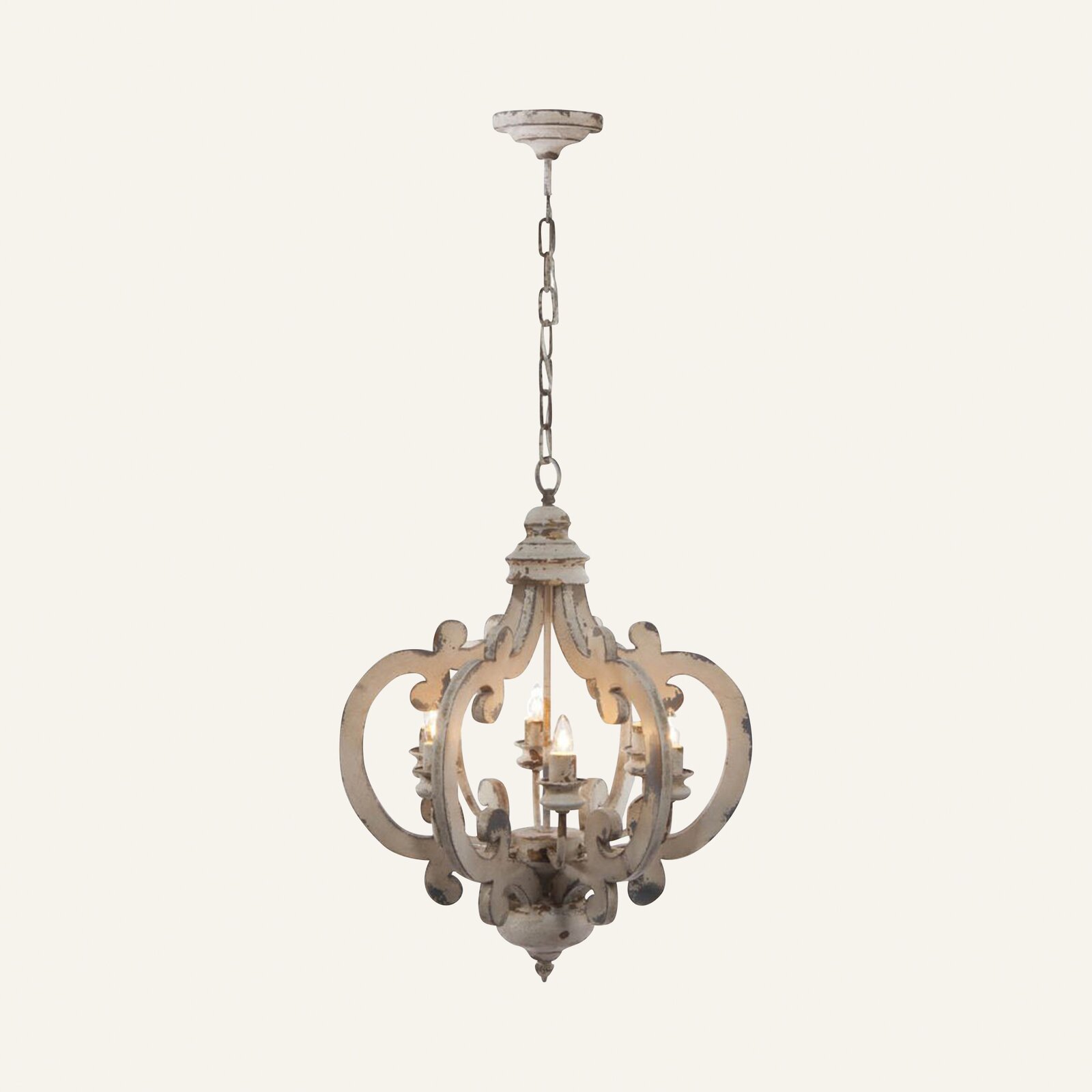 Rustic wood candle holder style chandelier is beautiful in dining areas, bedrooms, and kitchens when you want a European inspired, aged and retro look.