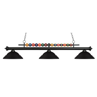 Go to store & view more images Red Barrel Studio Chapa 3-Light Billiard Light