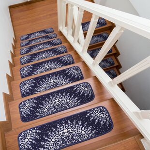 easyfit 15x Carpet Stair Treads Dark Grey 56x17cm Step Rug Protector Sheet 