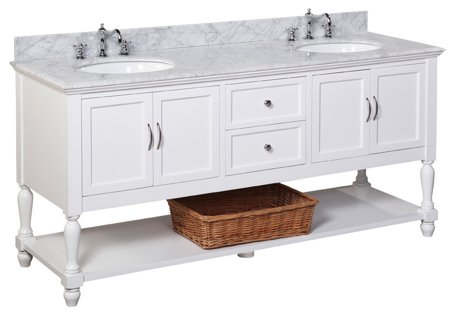 Beverly 72 Double Bathroom Vanity Set Reviews Birch Lane Beverly 72 Double Bathroom Vanity Set