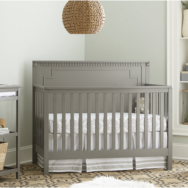wayfair grey cot