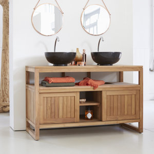 120 cm Waschbeckenunterschrank Colonial von Tika..