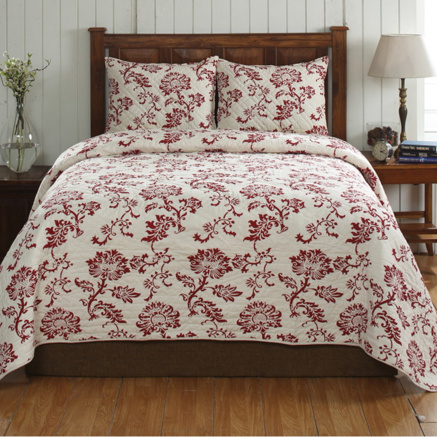 floral cot set