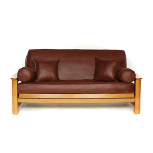 Hide Box Cushion Futon Slipcover