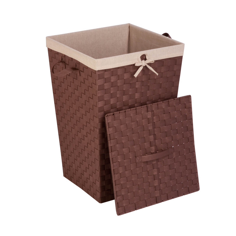 Honey Can Do Decorative Woven Laundry Hamper Reviews Wayfair