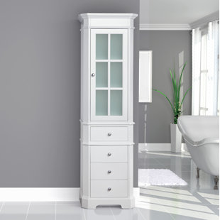 Conner 24" W x 80" H Linen Tower by