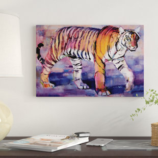 Made In India Furniture Wayfair Tigress Khana India By Mark Adlington Graphic Art Print On Wred Canvas