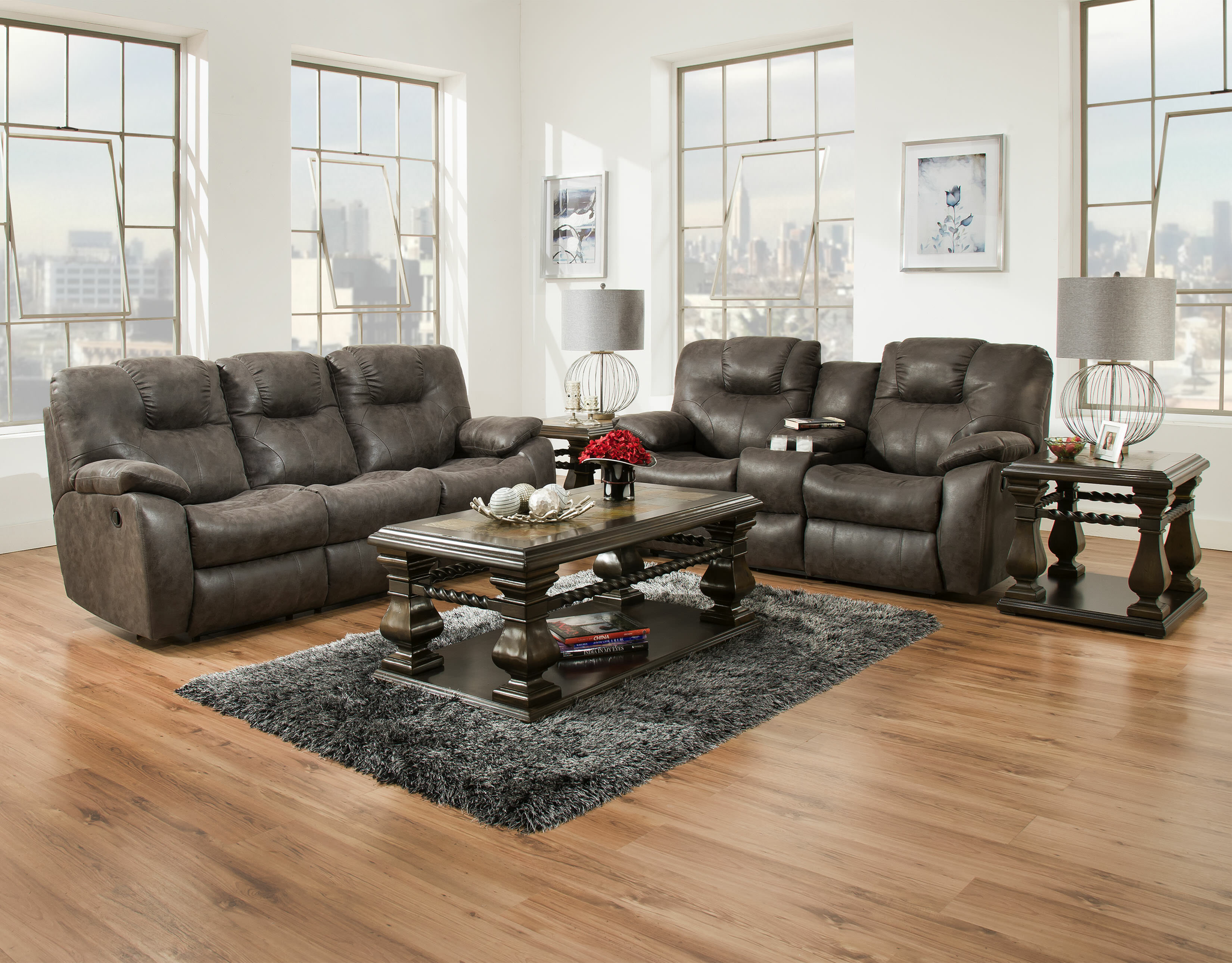 brooklyn configurable living room set