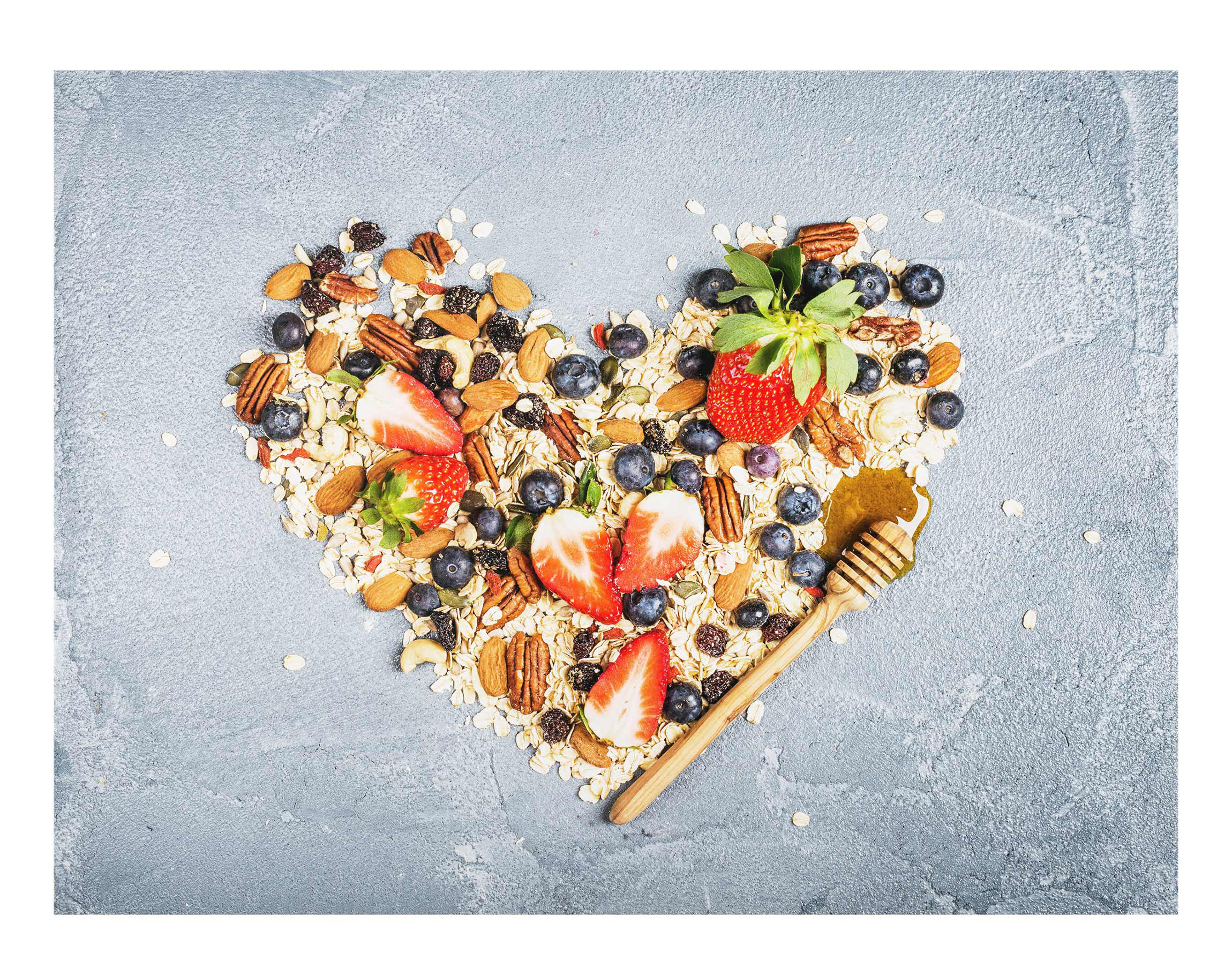 East Urban Home Glasbild Musli Herz Wayfair De