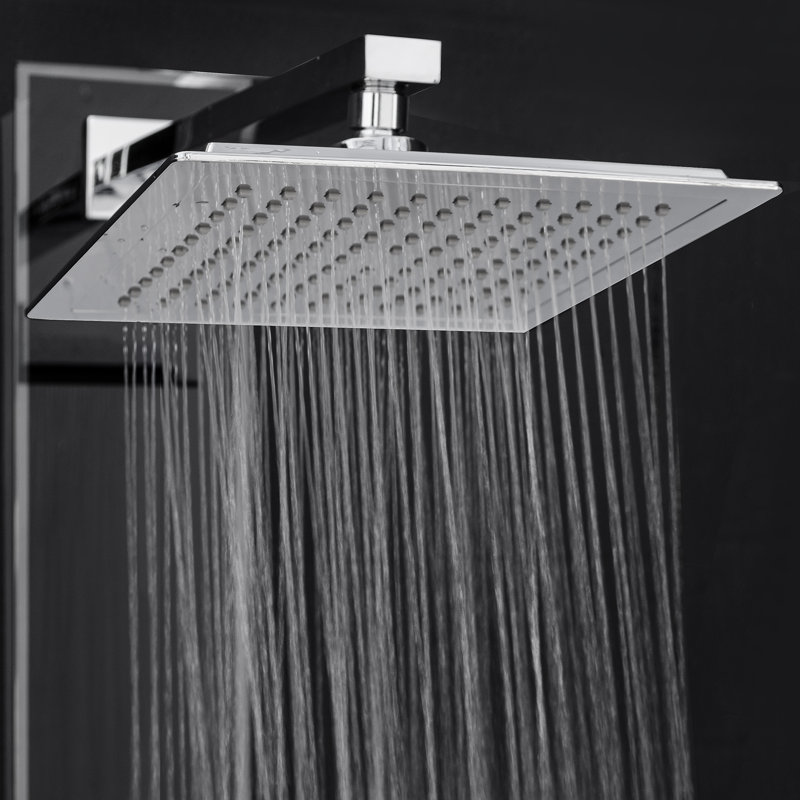 Akdy Diverter 35 43 Shower Panel With Adjustable Shower Head And